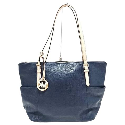 michael kors jet set navy blue